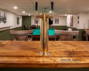 Basement remodel: Billiards & Brews: An English Pub Style Basement