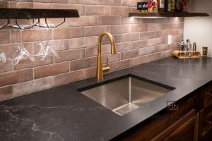Basement remodel: Billiards & Brews: An English Pub Style Basement