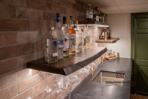 Basement remodel: Billiards & Brews: An English Pub Style Basement
