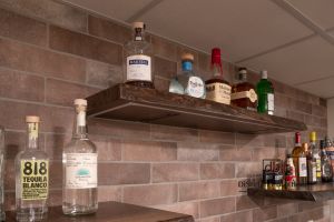 Basement remodel: Billiards & Brews: An English Pub Style Basement