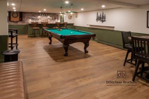 Basement remodel: Billiards & Brews: An English Pub Style Basement