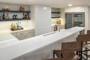 Coastal Comfort & Custom Gym Basement Remodel