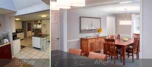 east bay kitchen remodel before and after photo