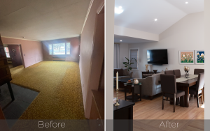 East Greenwich revival before and after
